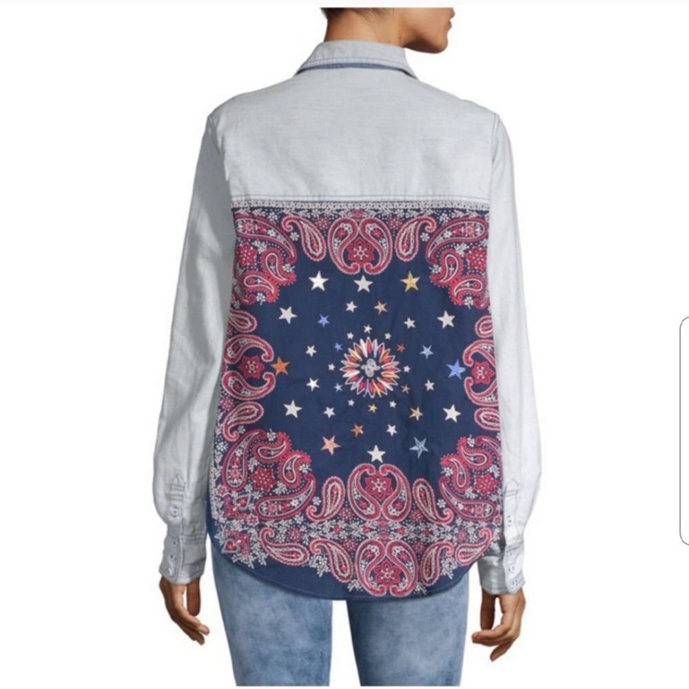 Free People Bandana Bandit Shirt
